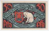 ohne Jahr Deutschland / Bad Salzufflen, 50 Pfennig-Schein fast GEM UNC