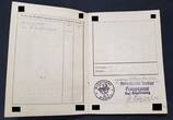 3. Reich 1935 Arbeitsbuch guter Zustand