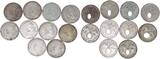 3. Reich 10 x 2 Mark Hindenburg 1936 D Lot , besseres Jahr ss,VF-EF
