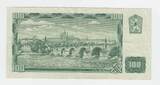 Tschechoslowakei, 100 Korun-Schein, 1961 gebraucht
