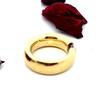 585 Gold Ring mit 0,8 Karat Diamant, massive Ausführung, Ringgröße 52 Sehr gut, siehe Foto und Video