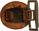 3. Reich Uniformteil Feldbinde Reichsforstdienst ** gebraucht, Sammleranfertigung