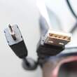 Deutschland unbek. Herst.jahr Verbindungs-Kabel a]: 28AWG/1PR & 26AWG/2C b] 28AWG/1P & 22AWG/2C, Foto-Zubehör, nur EF, guter Zustand