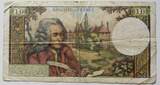 Frankreich 10 Francs 8.5.1970 Voltaire F