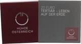 Österreich 20 Euro 2014 Tertiär - Leben auf der Erde Proof