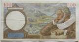 Frankreich 100 Francs 30.4.1941 kl. Nadeleinstiche, gebraucht