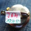 Deutschland, DAMEN BroschenUHR, witzig: DAMEN ARMBANDUHR als Brosche, Junghans 674, gute Funktion, 1962-76, altersentspr. Gebrauchsspuren, siehe Fotos