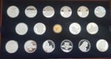 Stadt Hannover 46 Feinsilbermedaillen 1991 zur 750-Jahrfeier Proof