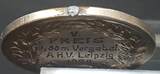 Weimarer Republik Sportmedaille V. Preis 400m Vorgabel. A.H.V. Leipzig 1920 aEF, ohne Öse