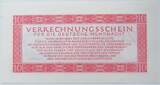 Drittes Reich, Third Reich 10 Reichsmark 15.09.1944 Verrechnungsschein für die Deutsche Wehrmacht GEM UNC