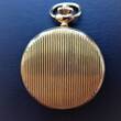 Schweiz, ca.2000, HERREN TASCHENUHR, vergoldet-ZENTRA-Quartz-gute Funktion-Uhrwerk & Batterie neu, altersentsprechende Gebrauchsspuren, siehe Fotos