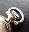 Deutschland, DAMEN AnhängerUHR, ca.1985, ZENTRA ANHÄNGER UHR, gute Funktion, Incabloc Stoßsicherung, 80-er Jahre (?), altersentsprechende Gebrauchsspuren, siehe Fotos