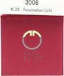 Österreich 25 € 2008 Faszination Licht Niob St, MS-70