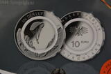 Deutschland / Eurowährung 10 Euro Luft bewegt - In der Luft Lot 2019 A D F G J 10 Euro 2019 ADFGJ In der Luft(aus Serie Luft bewegt) mit Polymerring in Blister Proof