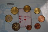 Bundesrepublik Deutschland 1 Cent -2 Euro Deutsch Französisches Set Franco Allemand € Münzen KMS 2003 40 J. Élyseé Vertrag CH UNC