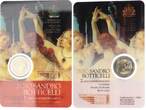 San Marino 2 Euro 2010 500. Todestag von Sandro Botticelli in Blister BU