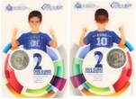 San Marino 2 Euro 2012 10 Jahre Euro Gedenkmünze in Blister BU