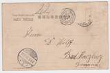 Kaiserreich Postkarten Ausland Postkarte Asienreise 13.08.1901 Kaiserreich Kolonien Asienreise / China, gelaufen nach Bad Harzburg gebraucht, siehe Bild