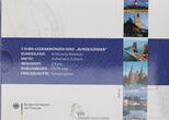Bundesrepublik Deutschland Offizieller Blister 2 Euro A-J Holstentor Offizieller Blister mit 2 Euro Holstentor Lübeck 2006 ADFGJ in Polierter Platte Proof (PP)