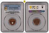 Germany, Third Reich 1939-F 1 Pfennig 1939 F J.361 Stempelglanz PCGS zertifiziert PCGS MS66RD