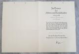 3. Reich Konvolut 1938-45 Reichsbahnoberinspektor Ernst Schäfer Treudienst Silber-, KVK-Urkunden Beförder gut erhalten!