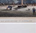 Deutschland Bild ca 1850 ALTES SCHLOSS in STUTTGART Schön kolorierter Stahlstich gebraucht