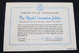 Virgin Islands KMS 1978 The Royal Coronation Jubilee Proof Set