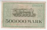 Deutschland, Cassel, Hessen 500000 Mark Henschel & Sohn 8 August 1923 Lokomotivfabrik gebraucht