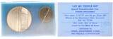 10 Lirot 1971 Israel Let my People Go special commemorative coin PP mit beschädigter OVP Proof mit beschädigter OVP