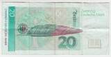 Deutschland 20 Mark 20 DM Banknote 1993 F