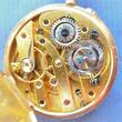 Schweiz, ca.1900, große DAMEN TASCHENUHR, Gold, 14K, 10 Rubis, gute Funktion, ca. 1900, altersentsprechende Gebrauchsspuren, siehe Fotos