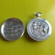Russland, ca.1980, präzise laufende russische HERREN TASCHENUHR, Corsar, ca. 1980, altersentsprechende Gebrauchsspuren, siehe Fotos