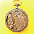 Schweiz,  HERREN TASCHENUHR, Roskopfkonstruktion, Zifferblattschäden, gute Funktion,ca.1910, altersentsprechende Gebrauchsspuren, siehe Fotos