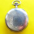 Schweiz, ca.1900, HERREN TASCHENUHR, Zylindergang, Silber-0,800, gute Funktion, ca. 1900, altersentsprechende Gebrauchsspuren, siehe Fotos