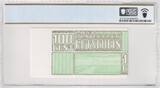Netherlands 100 Cents 1944 Drittes Reich - Konzentrationslager Westerbork 100 Cent Gutschein Fehldruck 64