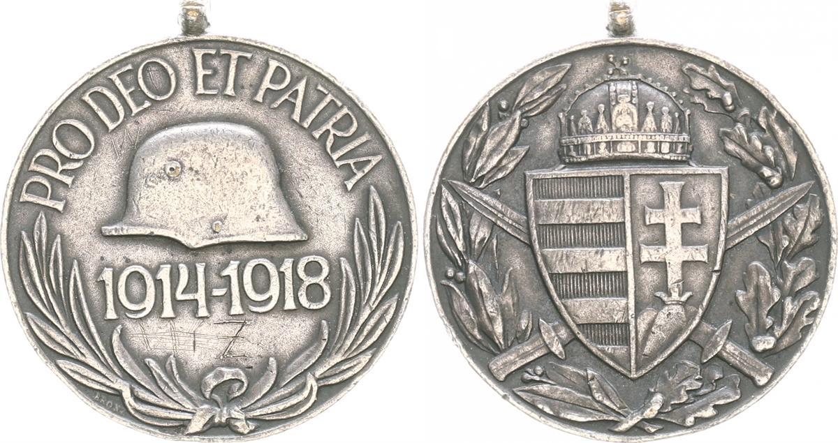 Orden Österr.Ungarn, PRO DEO ET PATRIA / 19141918 für Frontkämpfer