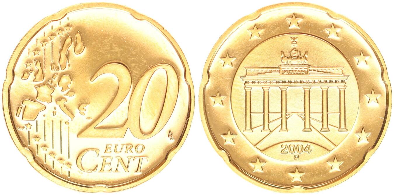 Deutschland 20 Cent 2004 D PP Proof MA Shops deutschland-20-cent-2004-d-pp-proof-ma-shops