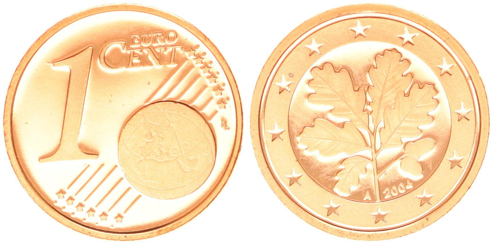 Deutschland 1 Cent 2004 A PP Proof