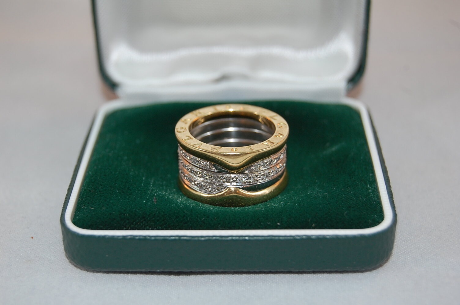 Diamant Bulgari Ring Mit Diamanten BVLGARI BVLGARI • Vintage