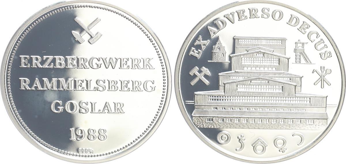 Goslar Silber Medaille Rammelsberg Proof Ma Shops