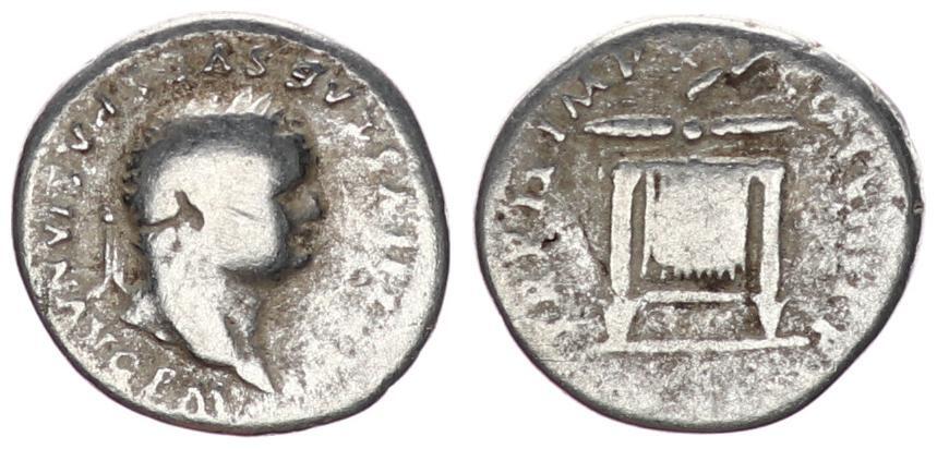 Antike R mische Kaiserzeit 76 78 Titus Als Caesar 69 79 Denar Rom 