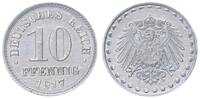 Deutschland / Kaiserreich 10 Pfennig Probeprägung in Aluminium -
