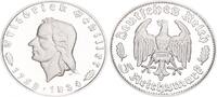 Deutschland / Weimar 5 Reichsmark Schiller offizielle Neuprägung Weimar 5 Reichsmark Schiller 1934 offizielle Neuprägung der Hamburger Münze -