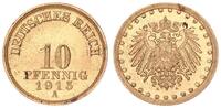 Deutschland / Kaiserreich 10 Pfennig Motivprobe in Messing Jäger zu 298 -