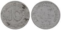Deutschland / Polen / Getto Litzmannstadt 10 Pfennig (mit Echtheitszertifikat und Fachbuch ) MAGNESIUM 0,82g Exemplar aus dem New Yorker Lot -
