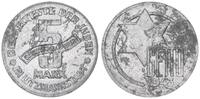 Deutschland / Polen / Getto Litzmannstadt 5 Mark (mit Echtheitszertifikat und Fachbuch ) Aluminium -
