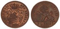 Belgien 2 Cent Leopold II. 1865-1909 -