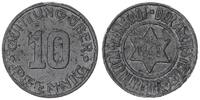 Deutschland / Polen / Getto Litzmannstadt 10 Pfennig (mit Echtheitszertifikat und Fachbuch ) MAGNESIUM 0,75g Exemplar aus dem New Yorker Lot 2. Ausgabe -