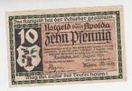 Deutschland Apolda 10 Pfennig Schein Deutschland Apolda, 10 Pfennig Schein, 1921 -