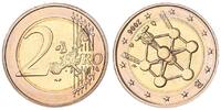 Belgien 2 Euro Fehlprägung: Atomium, Stempeldrehung 135° nach rechts -